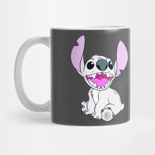 White Stitch Character Mug